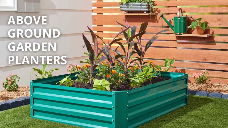 above ground garden planters