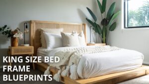 King Size Bed Frame Blueprints: Design and Construction Tips